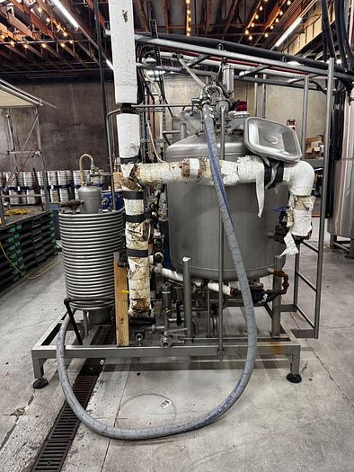 Used Used IDD Skid Mounted Purepass Flash Pasteurizer