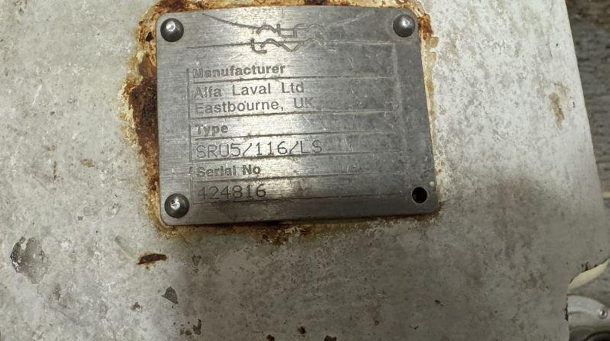 Used Alfa Laval SRU5/116/LS Positive Pump