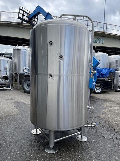 Used Used Premier Stainless 20 bbl / 620Gal Jacketed Brite Tank