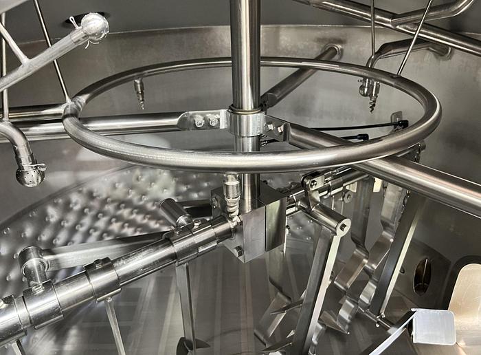 Used Used Lehui 15 bbl skid mounted steam brewhouse