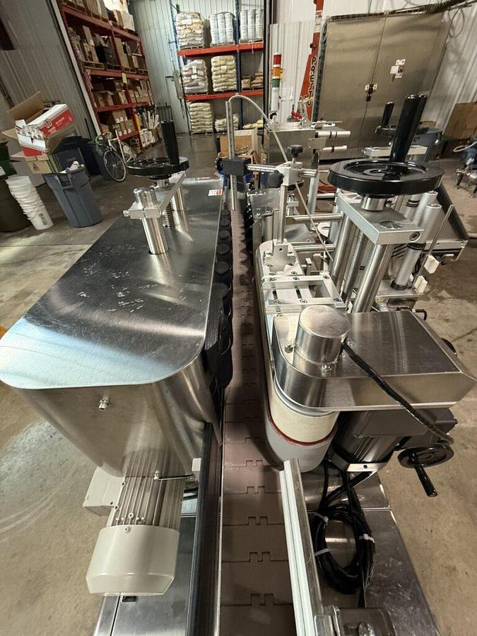Used Used Pack Leader PRO 516 pressure sensitive labeler