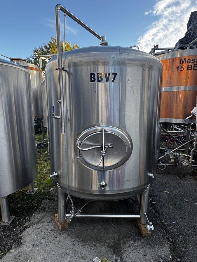 Used Used Premier Stainless 20 bbl / 620Gal Single Wall Storage / Brite Tank