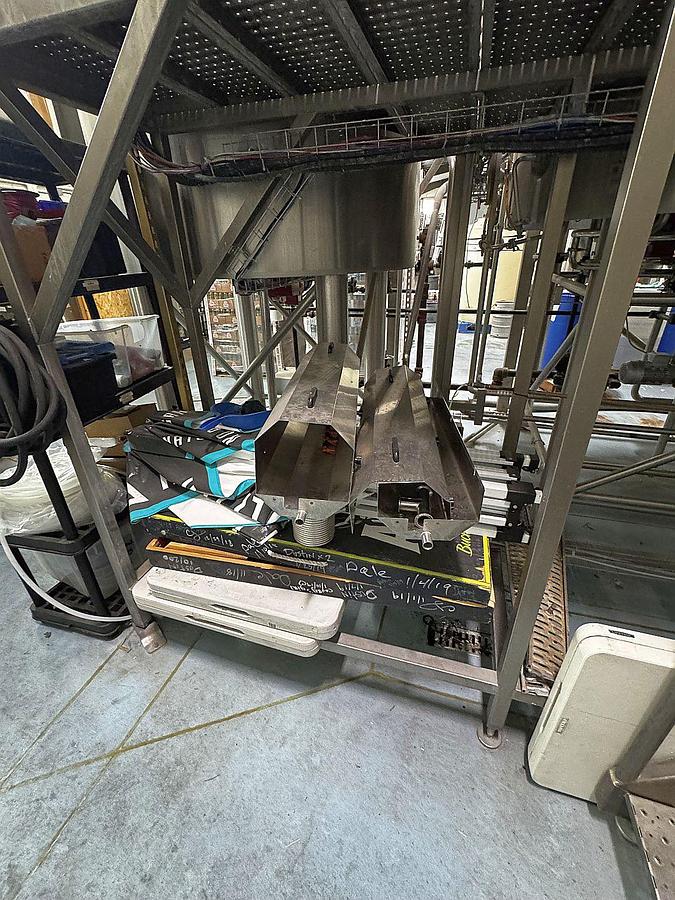 Used Prospero 30 bbl 4 vessel brewhouse with HLT, CLT. and grist case