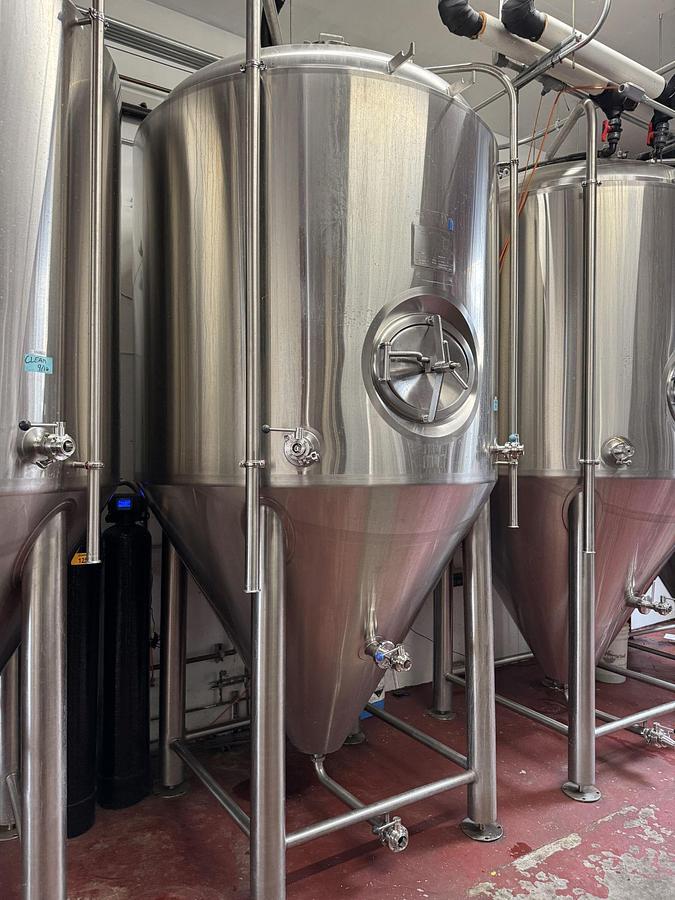Used (4) Available - Used PBST Pacific Brew 30 bbl / 930Gal conical fermenters