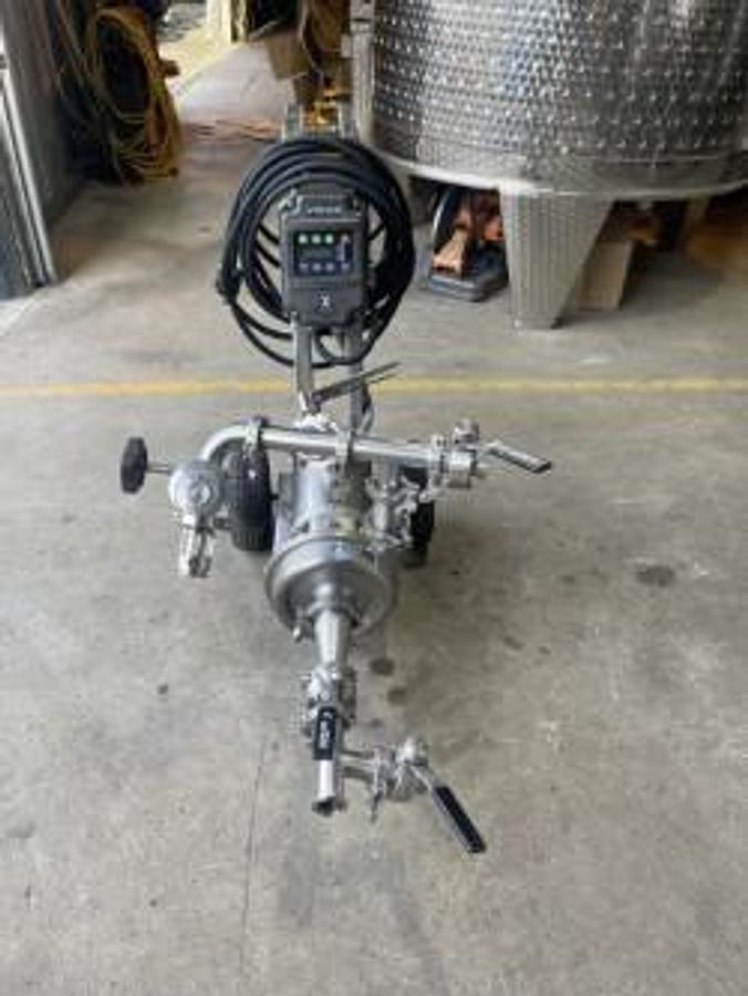 Used (1) Available - Used 2HP Sanitary Centrifugal Pump with VFD and Cart