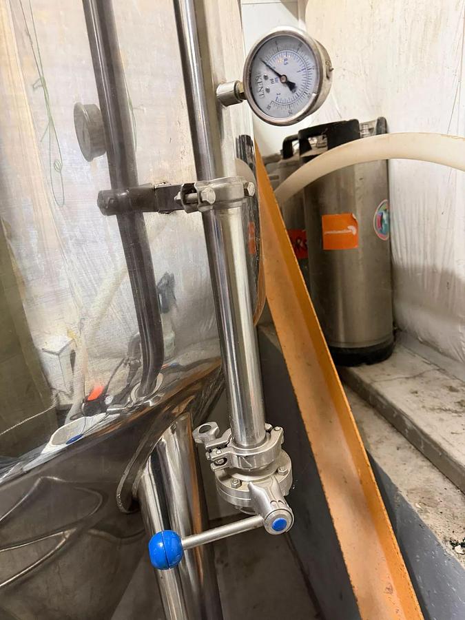 Used (2) Available - GW Kent 10 bbl / 310 Gal Jacketed fermenter / storage tanks