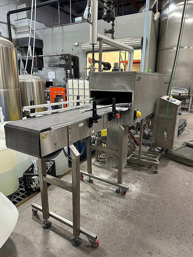 Used Used Jenrey J25P Tunnel Pasteurizer