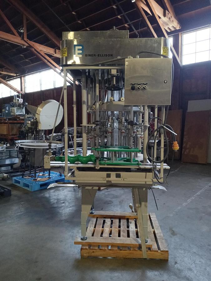 Used Biner-Ellison rotary filler TD-36-16