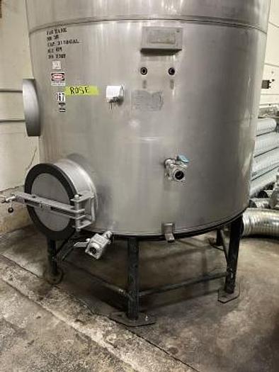Used Used 3100 Gal Spokane Metals Storage Tank