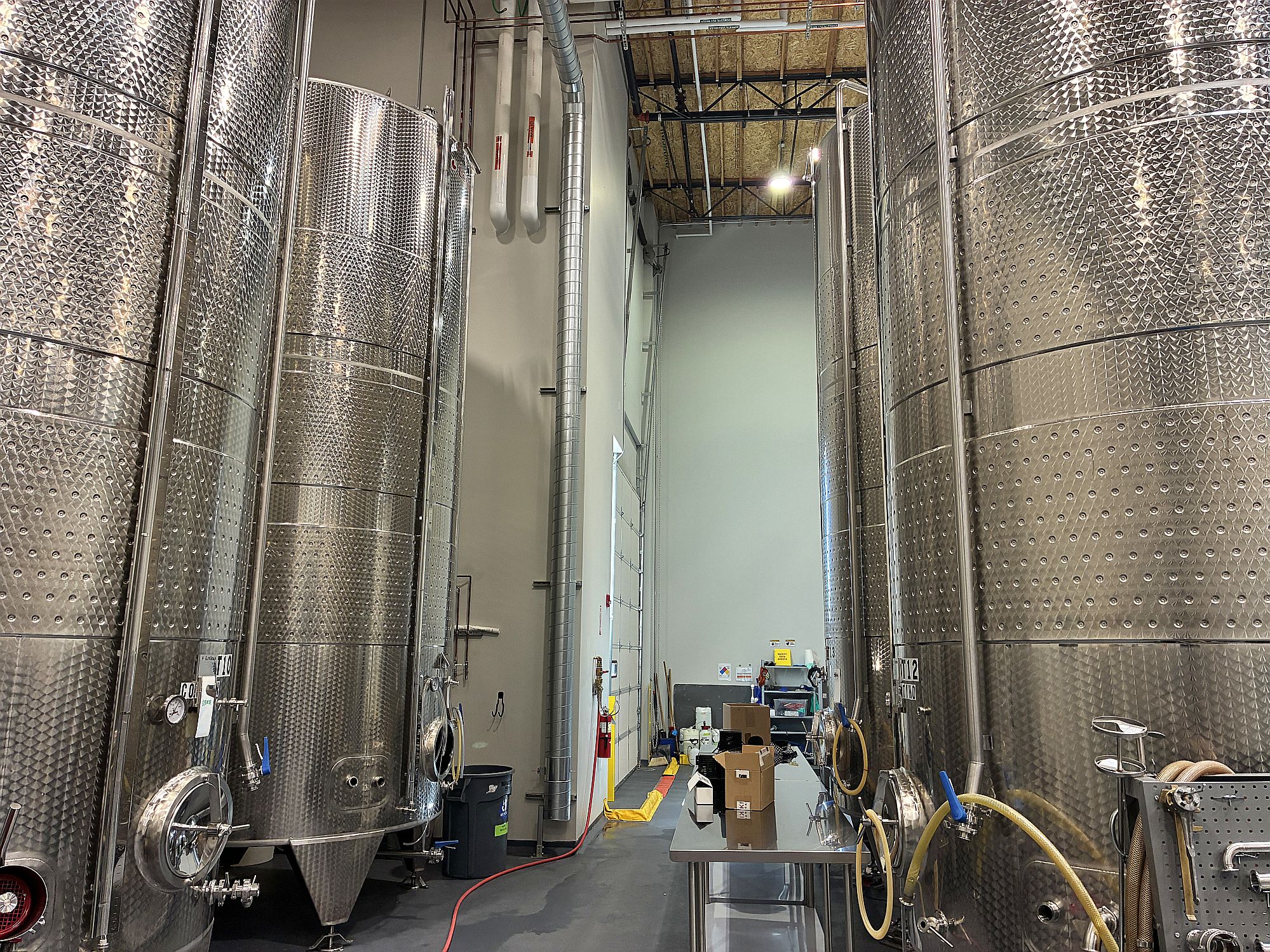 Used (4) Available - Used Letina 20,000L / 5285 Gallon Jacketed Blend/Storage Tanks