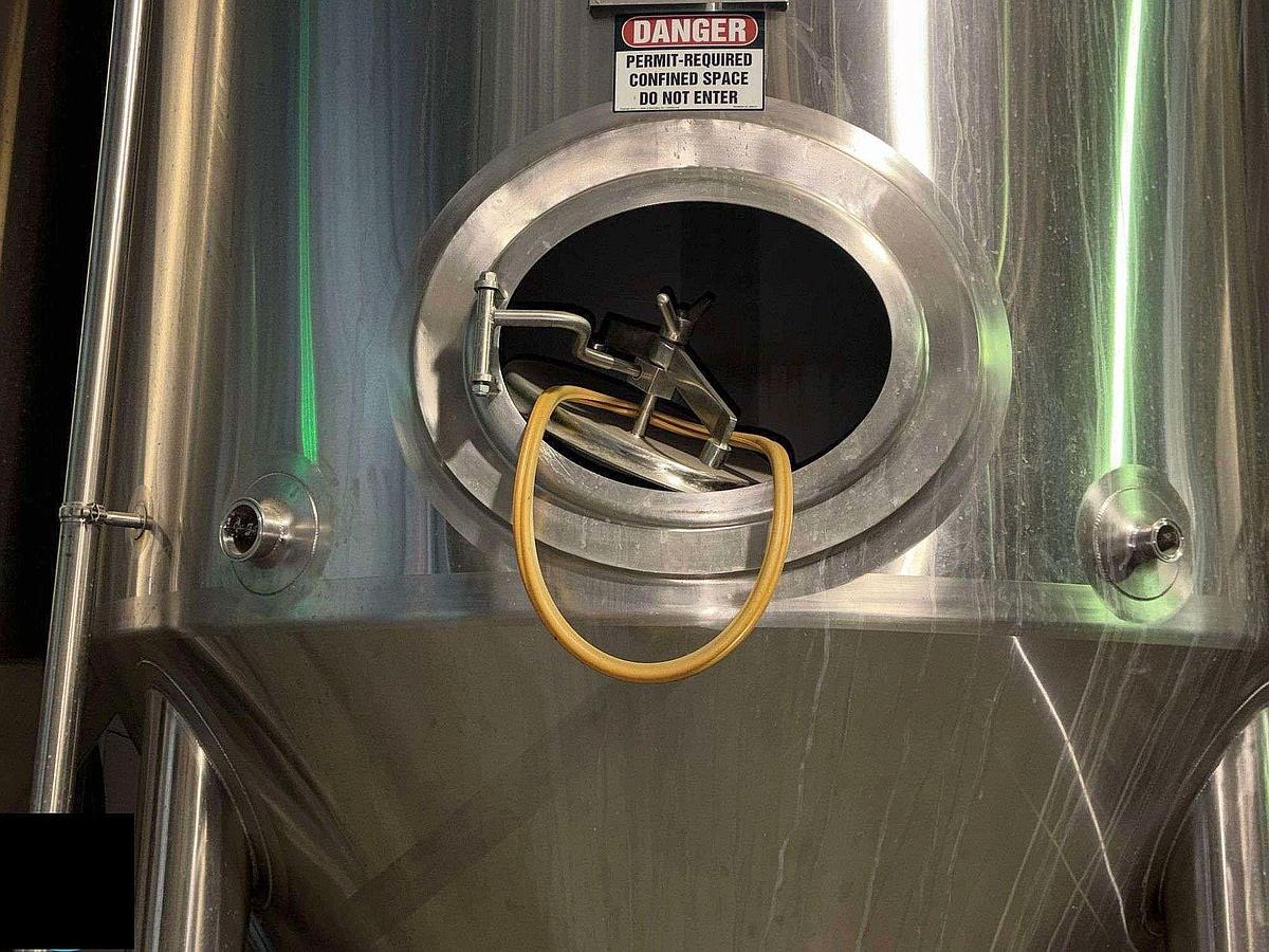 Used (3) available - Used PBST Pacific Brew 60 bbl / 1860 Gal Conical Jacketed Unitank Fermenters