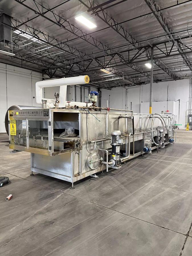 Used Multi Zone Tunnel Pasteurizer