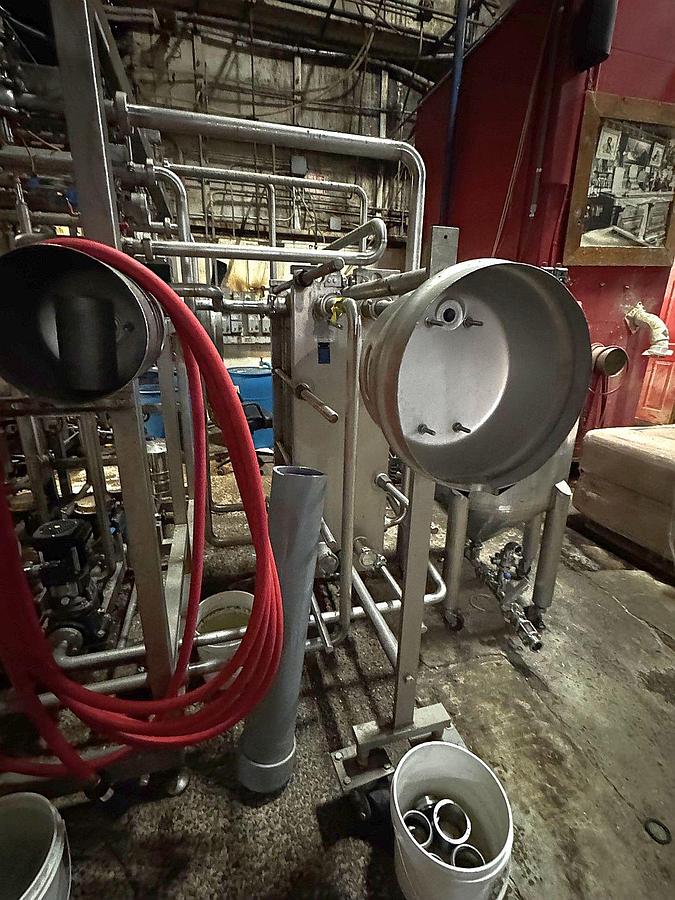 Used 2019 COROSYS FPS/HWD 45 HOT WATER DEAERATION & FLASH PASTRURIZATION SYSTEM