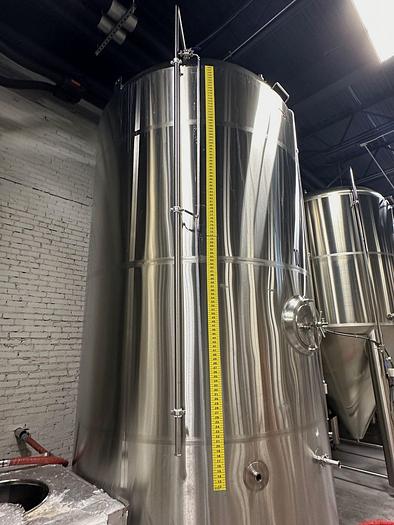 Used (1) Available - Used DME 120 bbl Jacketed Brite Tanks