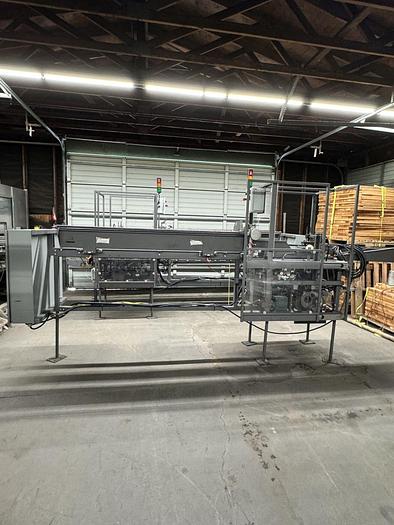 Used Used Pearson Packaging 4/6 Pack carrier erector and stuffer line
