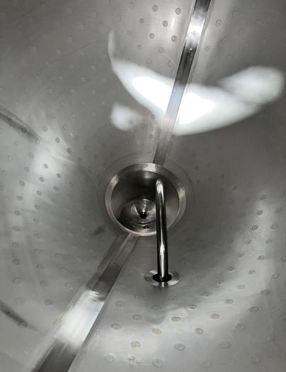 Used Used Lehui 30 bbl / 930Gal ASME 30 psi conical fermenter - Jacketed vessel