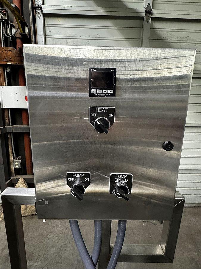 Used Marks Fabrication USA - 2 tank Mobile CIP Skid