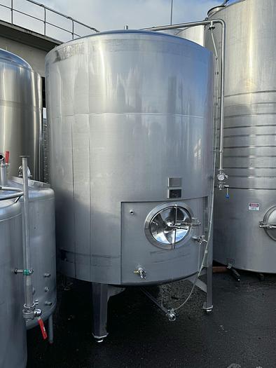 Used Vance Metals 50 bbl/ 1550 Gallon Jacketed Brite Tank