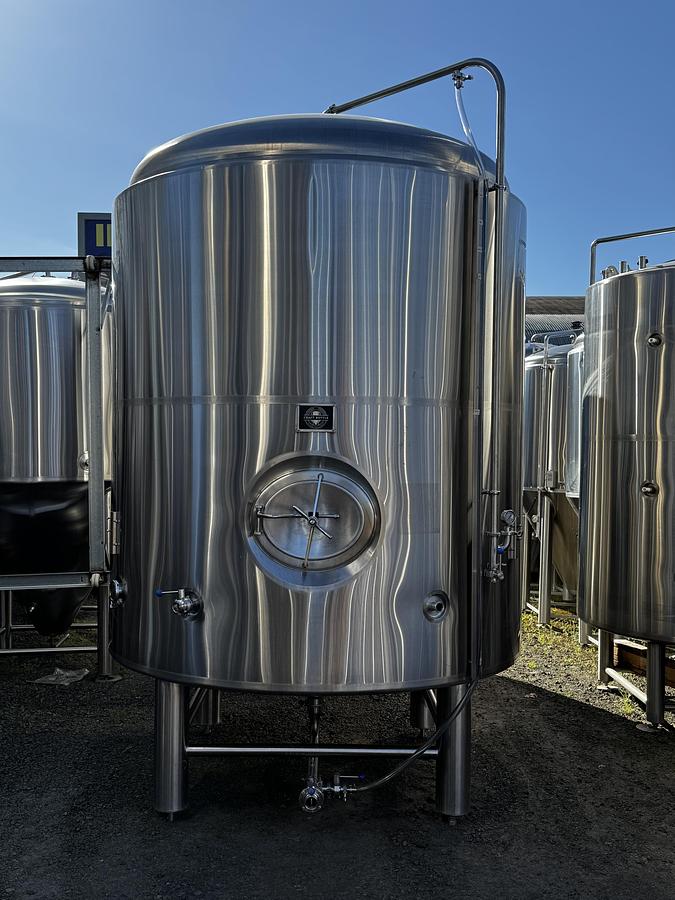 Used (2) Available - Used Craftkettle 60 bbl/ 1860 Gal jacketed brite tanks