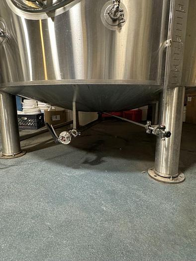 Used (2) Available - Used Pioneer Tank 100 bbl Jacketed Brite Tanks