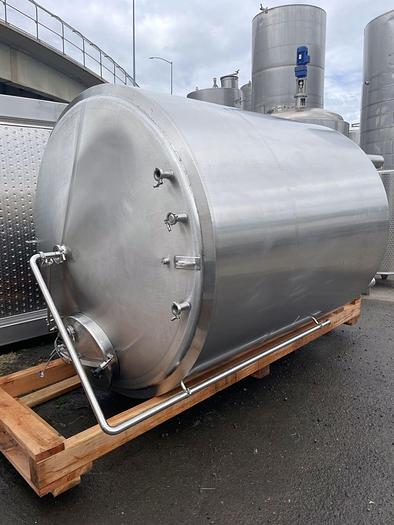Used Used Premier Stainless 60 bbl (1860 Gallon) jacketed tank - Cold / Hot Liquor Tank