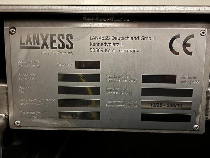 Used (1) Used Lanxess DT3 touch dosing machine (2021)