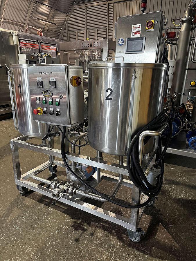 Used Used ABE portable CIP Clean in place cart