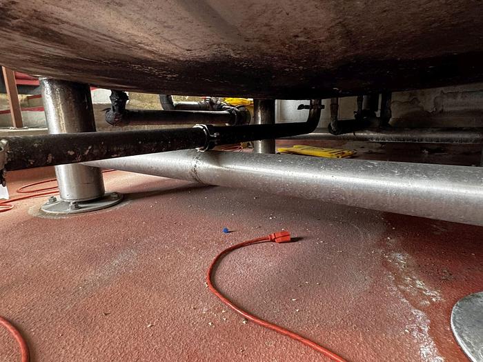 Used Used Marks Fabrication 90 bbl jacketed Hot Liquor Tank