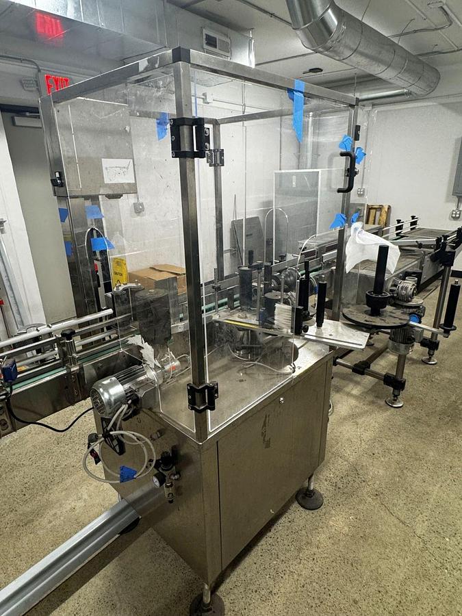 Used Used CIME Gold 6-6-1 Counter Pressure Bottle Filling Line