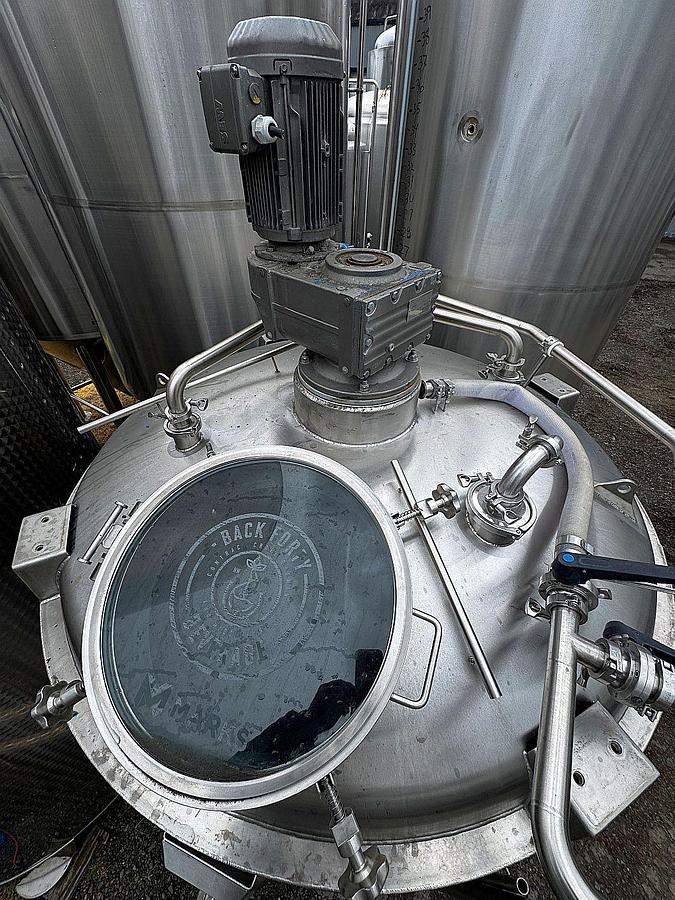 Used Used Marks Fabrication 20 bbl / 620Gal mash mixer vessel
