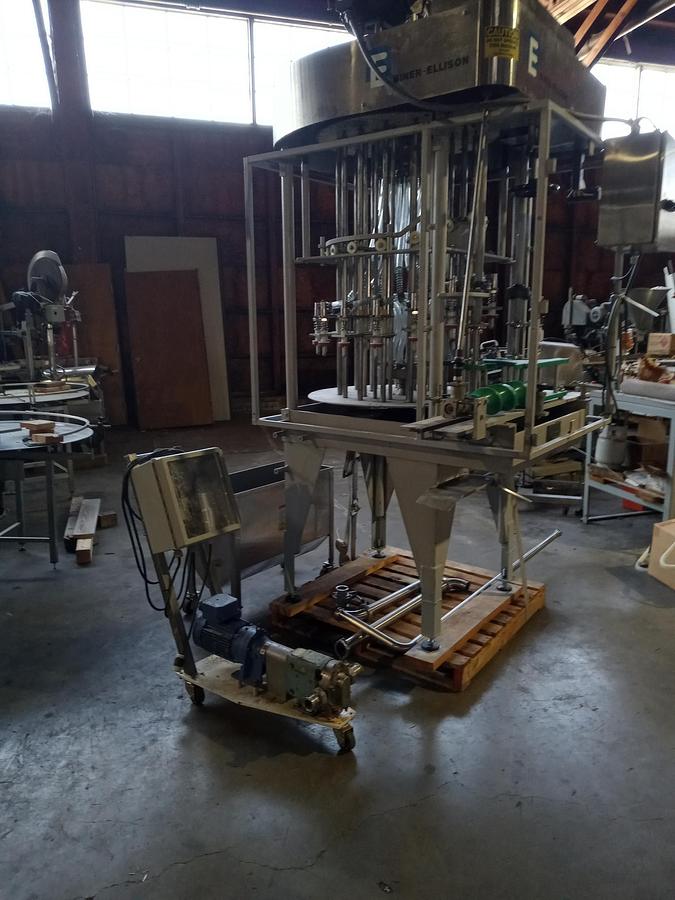Used Biner-Ellison rotary filler TD-36-16