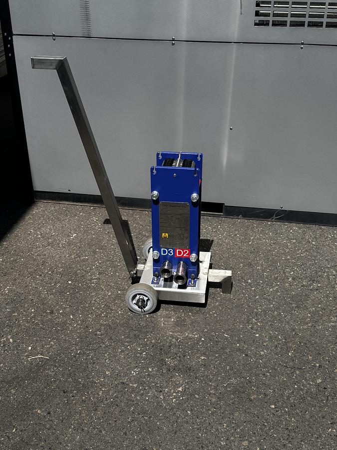 Used (1) Available- Used CPE Cart Mounted Heat Exchanger