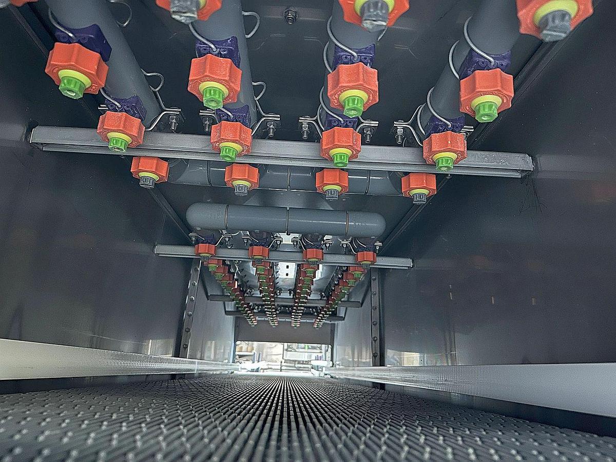 Used Used Jenrey J25P Tunnel Pasteurizer