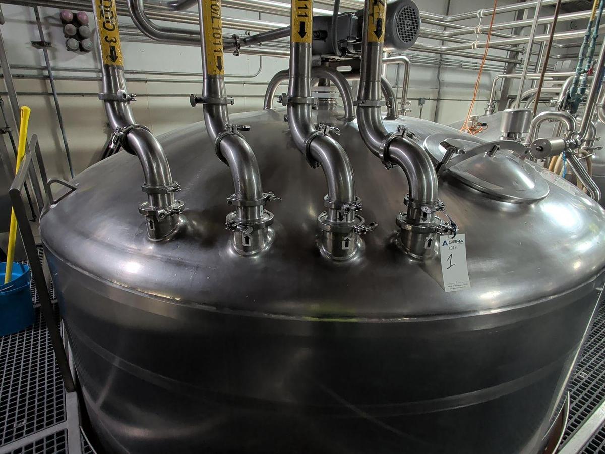 Used (6) Available - 2008 Feldmeier 5000 Gallon Insulated Dome Top Mix Tank