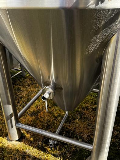 Used (2) Available - BSV (Blackstone) 15 bbl jacketed fermenters (Never Used)