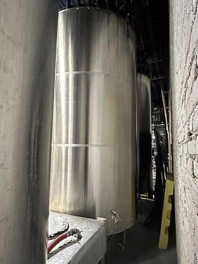 Used (2) Available - Prospero 120 bbl Jacketed Brite Tank