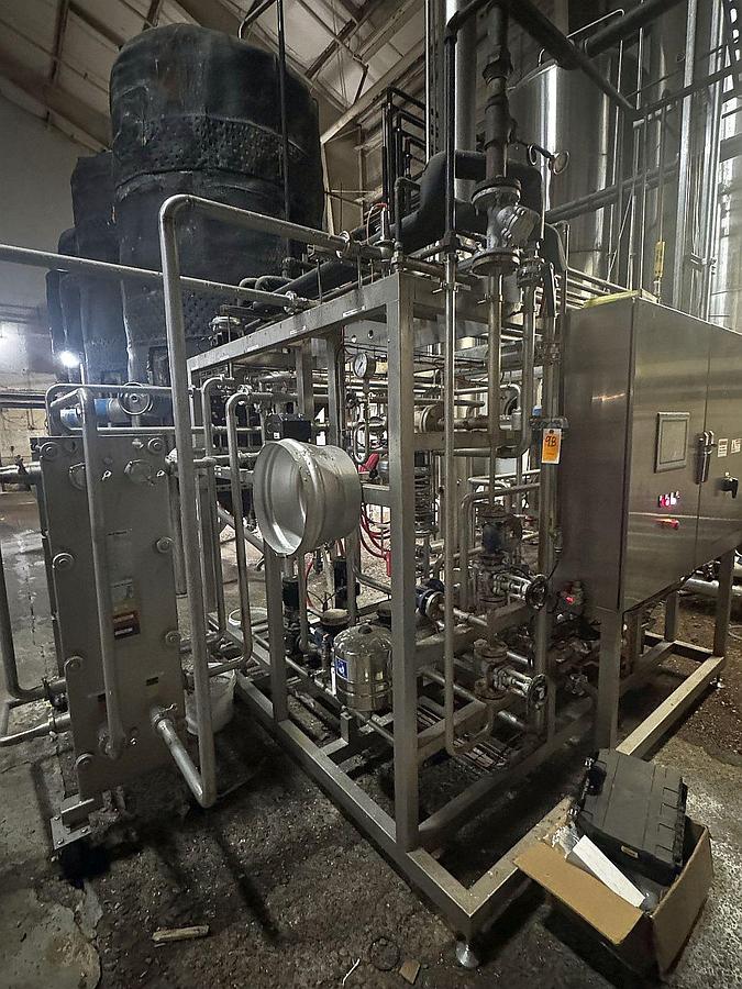 Used 2019 COROSYS FPS/HWD 45 HOT WATER DEAERATION & FLASH PASTRURIZATION SYSTEM