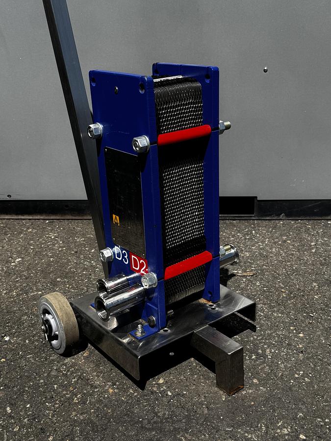 Used (1) Available- Used CPE Cart Mounted Heat Exchanger