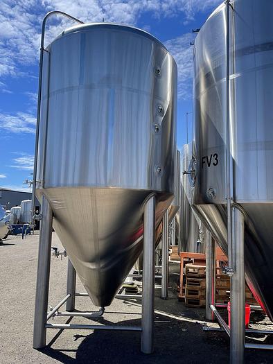 Used 2 available - BSV (Blackstone) 60 bbl unitank fermenter- 1860 Gal usable capacity