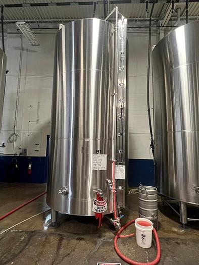 Used Used Craftbrew 100 bbl jacketed brite tank