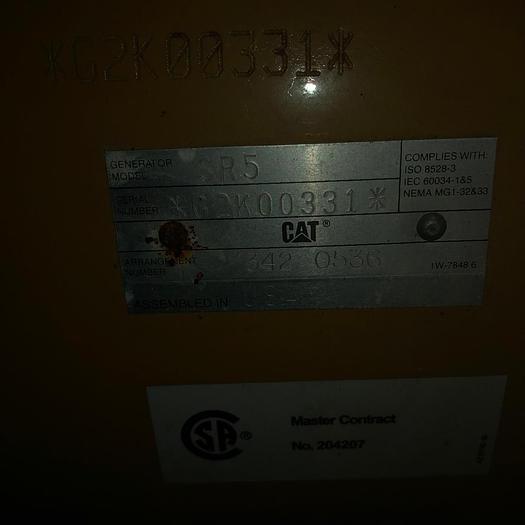 Caterpillar generators Marine Tier II with class certificates