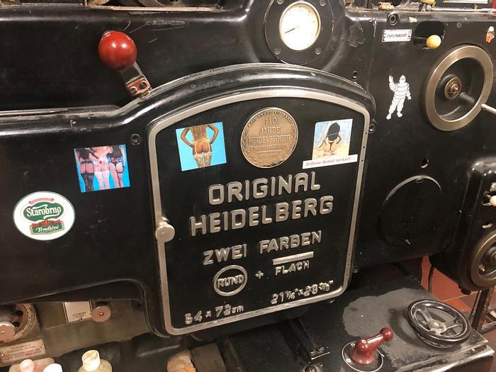 Použitý Heidelberg Cylinder 54x72