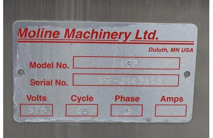 D'occasion USED MOLINE DONUT GLAZING SYSTEM