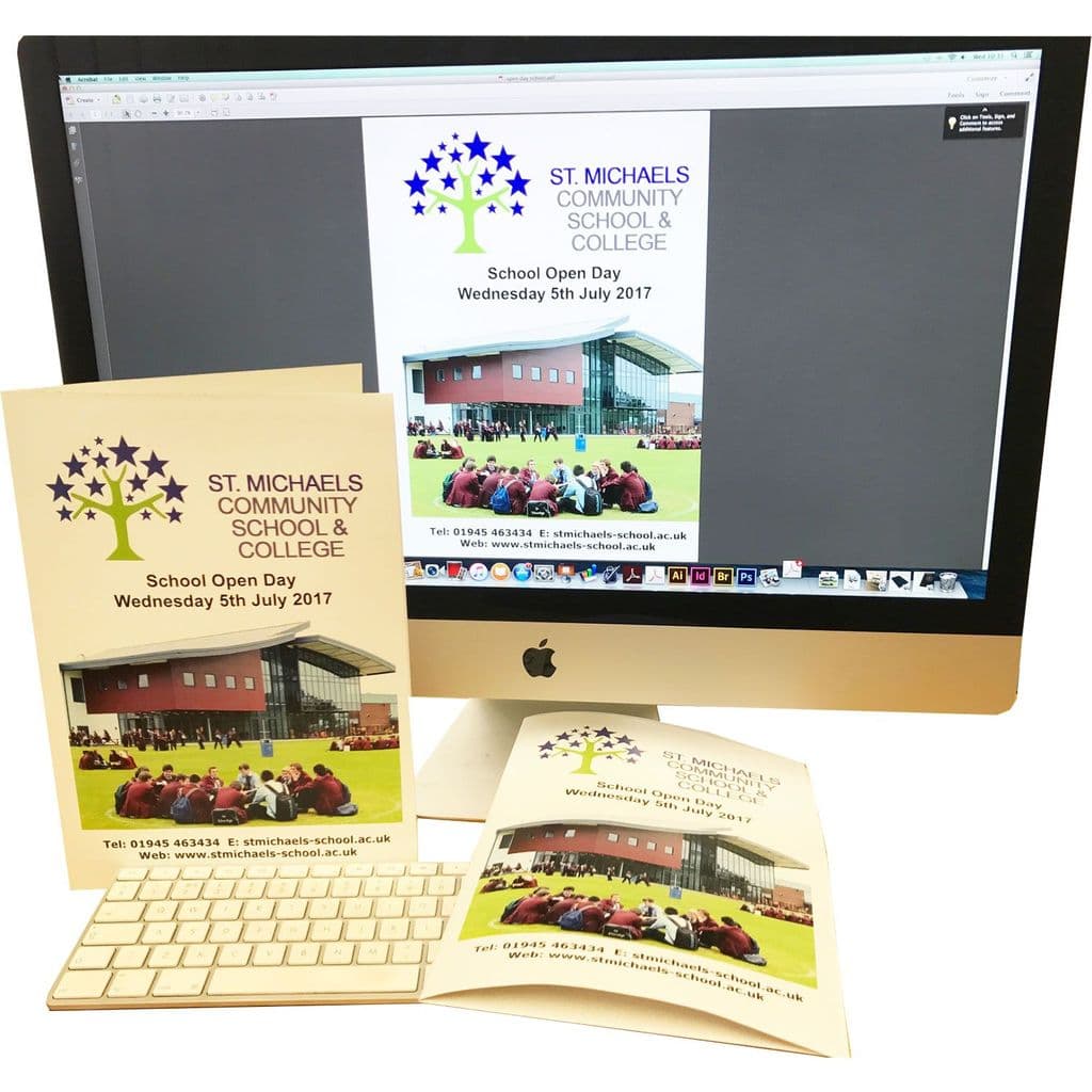 Present-It Presentation Folder Panel-Style - Bright White (100)