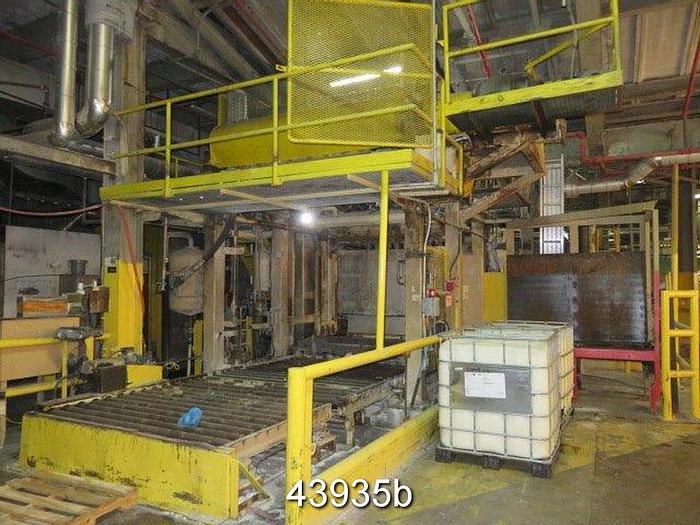 Used Andritz Wet Lap Line. 80" Belt Press with Steel Frame #43935