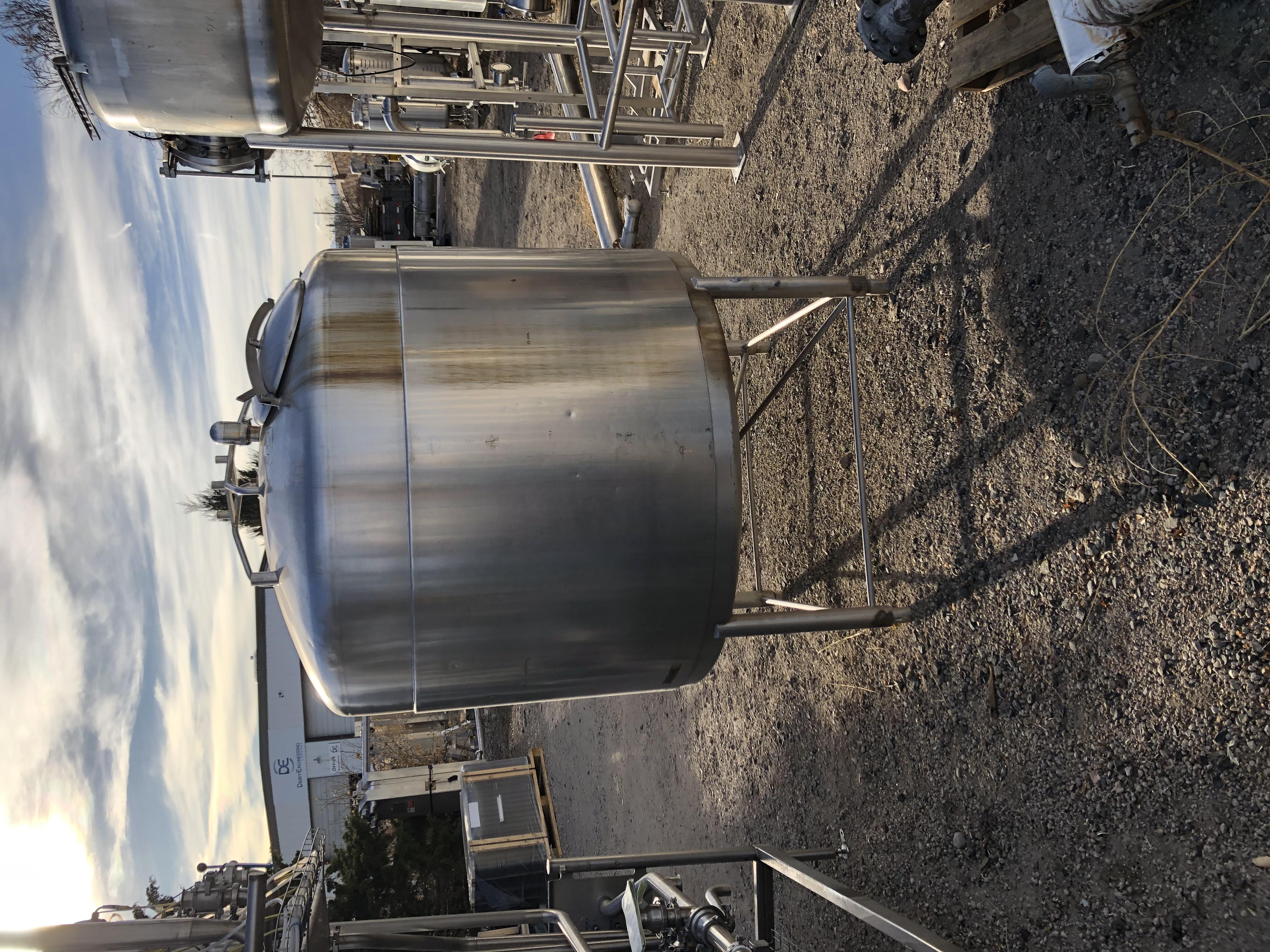 Reformado 1000 GALLON STAINLESS STEEL PROCESS TANK