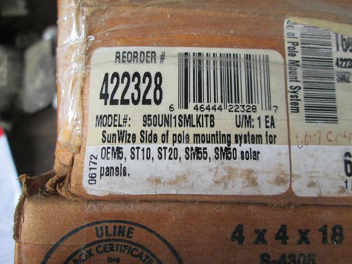 Sunwize Solar Panel Side of Pole Mount