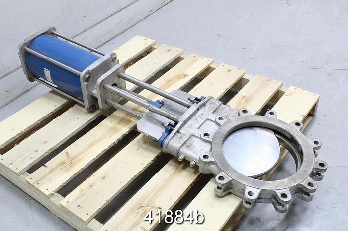 Used North Port Valves 12" Air Operted Knife Gate Valve #41884