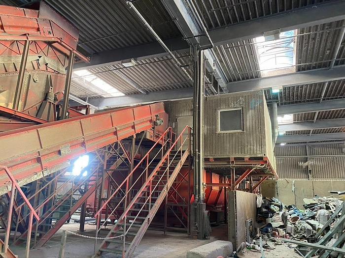 Gebraucht SIEBANLAGE MIT FÖRDERTECHNIK 