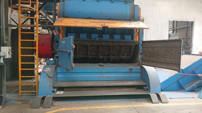 Used Shredder Vecoplan VEZ 2500